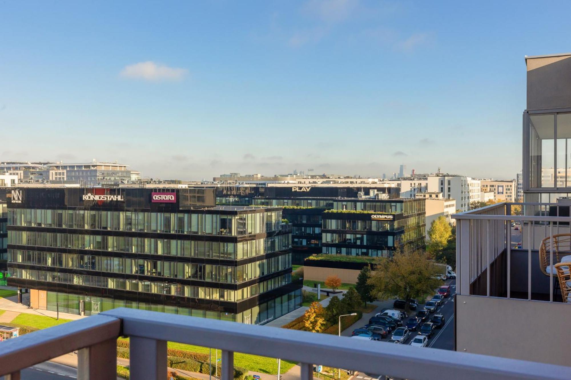 Elegant Apartments With Balcony & Parking Warsaw By Noclegi Renters Zewnętrze zdjęcie